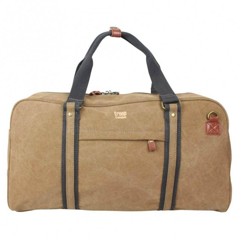 Sac de voyage polochon toile brute Troop Sac de voyage polochon toile brute Troop