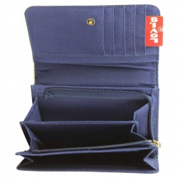 Porte monnaie toile forme poche Levi's Bleu jean blanc LEVI'S - 2 Porte monnaie toile forme poche Levi's Bleu jean blanc LEVI'S - 2