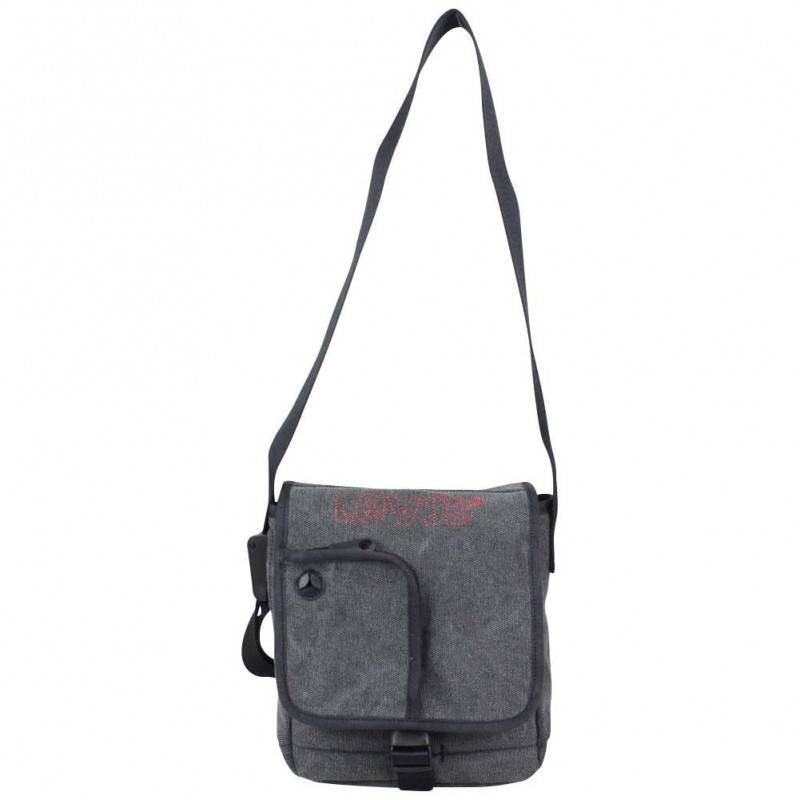 Pochette besace bandoulière Levi's toile noire anthracite LEVI'S - 1 Pochette besace bandoulière Levi's toile noire anthracite LEVI'S - 1