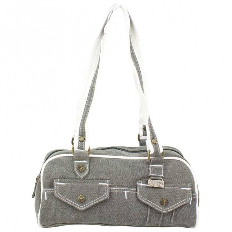 Sac bowling Levi's Gris Kaki Denim Roller LEVI'S - 1 Sac bowling Levi's Gris Kaki Denim Roller LEVI'S - 1