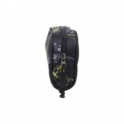 Trousse Les Tropéziennes rectangle motif fleur Wissant Noir LES TROPÉZIENNES - 3 Trousse Les Tropéziennes rectangle motif fleur Wissant Noir LES TROPÉZIENNES - 3