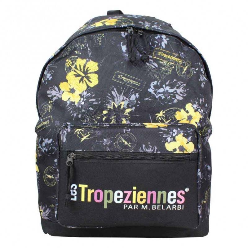 Cartable Little Marcel damier multicolore PATCH LES TROPÉZIENNES  - 1