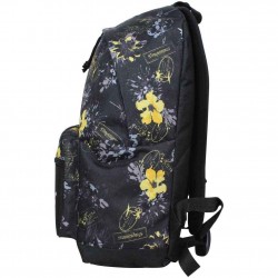 Sac à dos Les Tropéziennes motif fleur 1 poche Wissant Noir LES TROPÉZIENNES  - 2