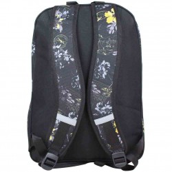 Sac à dos Tropéziennes motif fleur 2 poches Wissant Noir LES TROPÉZIENNES - 3 Sac à dos Tropéziennes motif fleur 2 poches Wissant Noir LES TROPÉZIENNES - 3