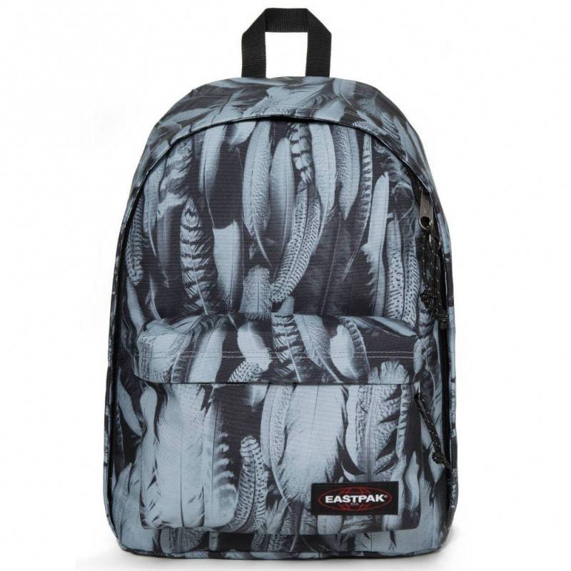 Sac à dos Eastpak motif gris EK767 Out Of 58I Plume Grey EASTPAK - 1 Sac à dos Eastpak motif gris EK767 Out Of 58I Plume Grey EASTPAK - 1