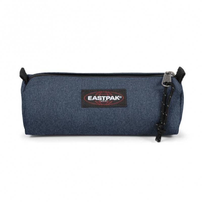 Trousse EASTPAK Ek372 Benchmark Single unie bleue Denim simple Trousse EASTPAK Ek372 Benchmark Single unie bleue Denim simple