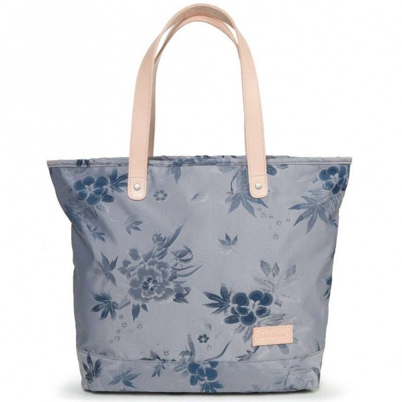 Cabas shopping Eastpak Ek858 Flask 43K Blue Diamonds toile et cuir imprimé EASTPAK - 1 Cabas shopping Eastpak Ek858 Flask 43K Blue Diamonds toile et cuir imprimé EASTPAK - 1