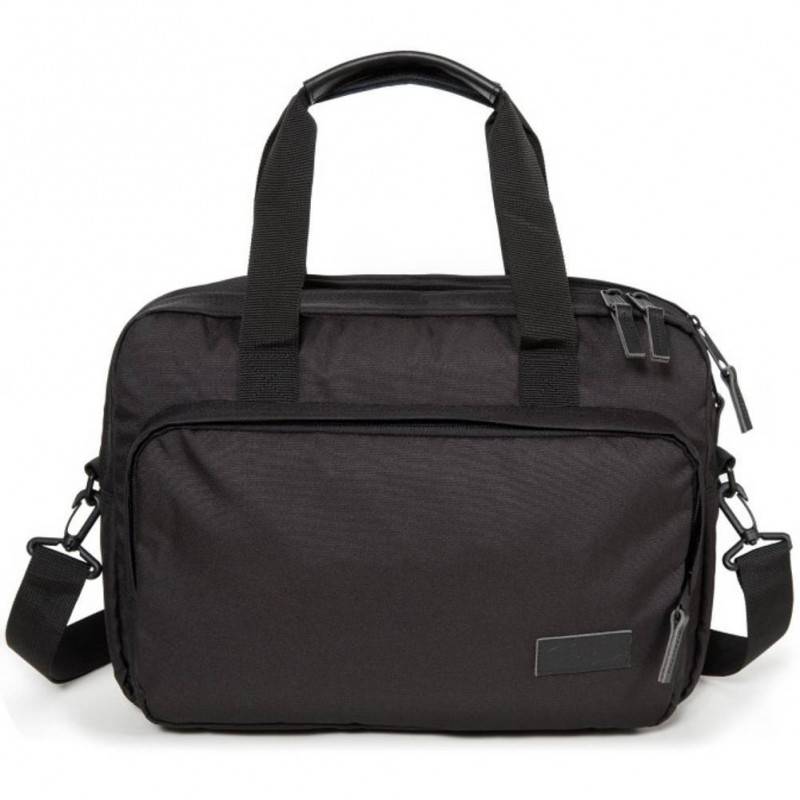 Porte documents Eastpak toile cuir EK34D Bartech 07I noir Porte documents Eastpak toile cuir EK34D Bartech 07I noir