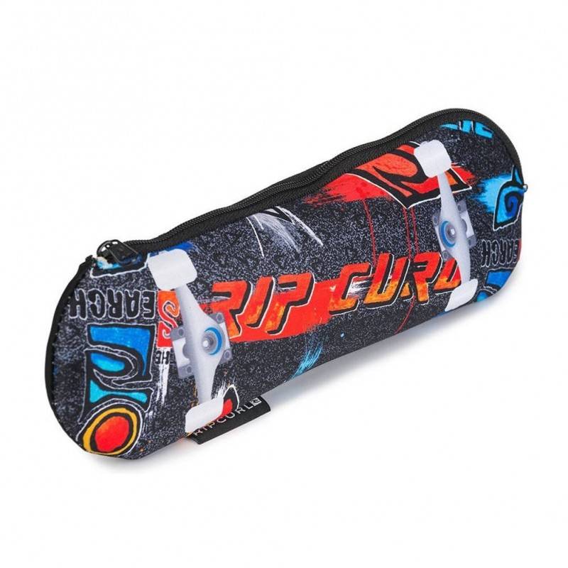 Cartable 38 cm RipCurl avec roues imprimé bleu rouge RIP CURL - 1 Cartable 38 cm RipCurl avec roues imprimé bleu rouge RIP CURL - 1