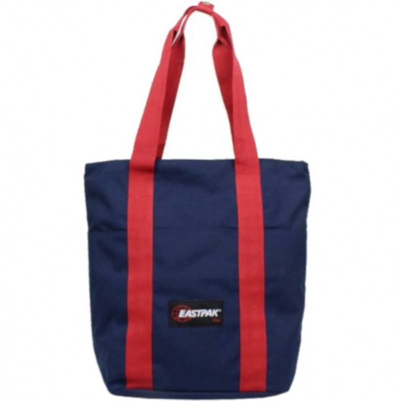 Cabas Eastpak EK588 Shopper San Diego bicolore uni marine rouge Cabas Eastpak EK588 Shopper San Diego bicolore uni marine rouge