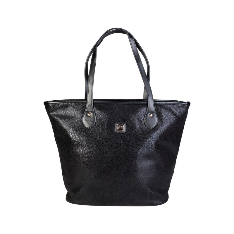 Sac cabas Laura Biagiotti Tapiro effet marbré vieillie noir Sac cabas Laura Biagiotti Tapiro effet marbré vieillie noir