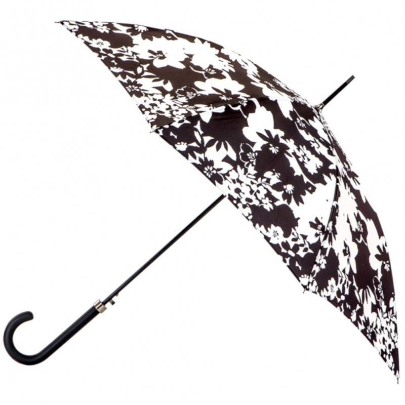 Parapluie canne Piganiol Essentiels motif FLEURS fabrication France