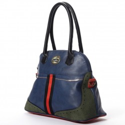 Sac épaule tissu imprimé SMASH LTR-LISA BAG LILI PETROL - 3 Sac épaule tissu imprimé SMASH LTR-LISA BAG LILI PETROL - 3