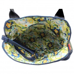 Sac épaule tissu imprimé SMASH LTR-LISA BAG LILI PETROL - 2 Sac épaule tissu imprimé SMASH LTR-LISA BAG LILI PETROL - 2