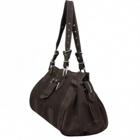Sac porté épaule cabas toile et cuir Texier 5501 TEXIER - 2