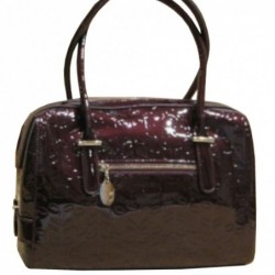 Sac porté épaule de marque Jacques Esterel refente cuir bordeaux je nm112 Jacques ESTEREL - 2