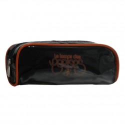 Trousse temps des cerises vernie rumba noir orange LE TEMPS DES CERISES - 1