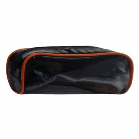 Trousse Le temps des cerises vernie rumba 5 ltc47582 noir orange trousse simple LE TEMPS DES CERISES - 2