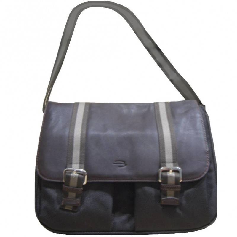 Sac gibecière pochette Patrick Blanc marron PATRICK BLANC - 1 Sac gibecière pochette Patrick Blanc marron PATRICK BLANC - 1