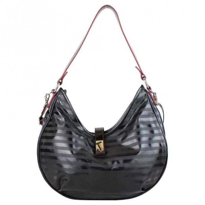Sac forme banane verni Texier Striplight fabriquer en France 25604 TEXIER - 11 Sac forme banane verni Texier Striplight fabriquer en France 25604 TEXIER - 11