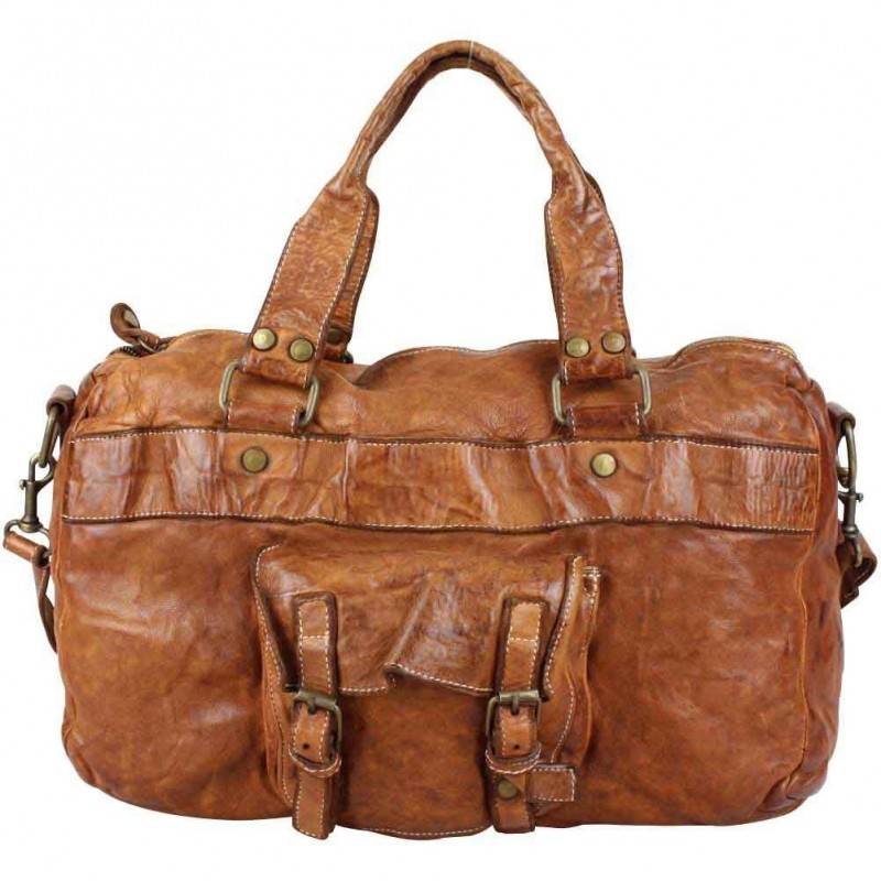 sac cuir vieilli