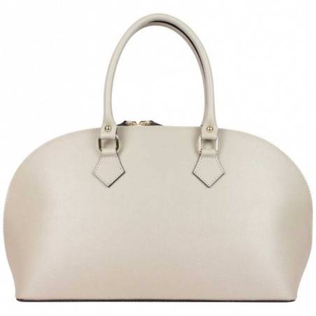 Sac à main demi-rond en cuir Gussaci Noir A DÉCOUVRIR ! - 4
