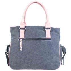 Sac seau Tomboy Wiz toile Gris Rose A DÉCOUVRIR ! - 4