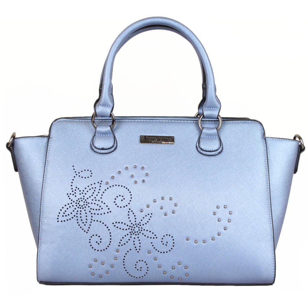 Sac pochette bandoulière Les Tropéziennes effet patiné Ouv 09 LES TROPÉZIENNES  - 1