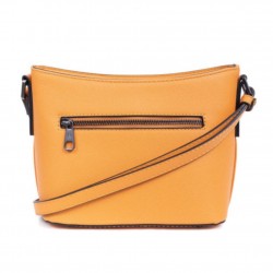 Petit sac seau Hexagona SYNSA effet saffiano Orange HEXAGONA - 4