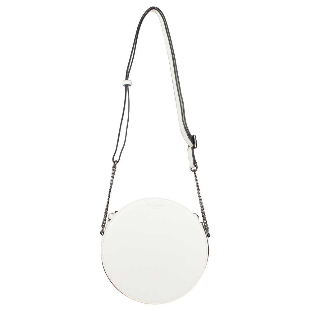 Sac bandoulière rond Hexagona SYNSA effet saffiano Blanc HEXAGONA - 1