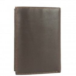 Portefeuille cuir effet brut WYLSON Rio 12 cartes Marron WYLSON - 4