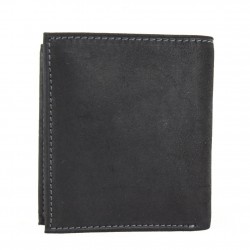 Porte monnaie en cuir mat 1 volet WYLSON Rio Noir WYLSON - 4