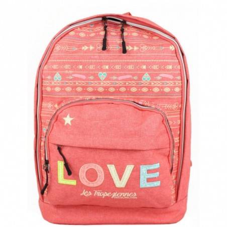 Cartable Little Marcel 38cm Regular Little Marcel Rock 2 compartiments LES TROPÉZIENNES  - 1
