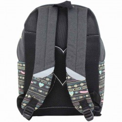 Cartable Little Marcel damier multicolore PATCH LES TROPÉZIENNES  - 2