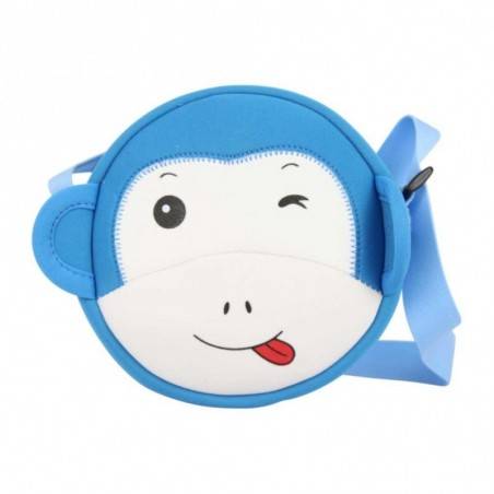 Petit sac bandoulière MASKOT Trafikot le Singe Bleu MASKOT - 1