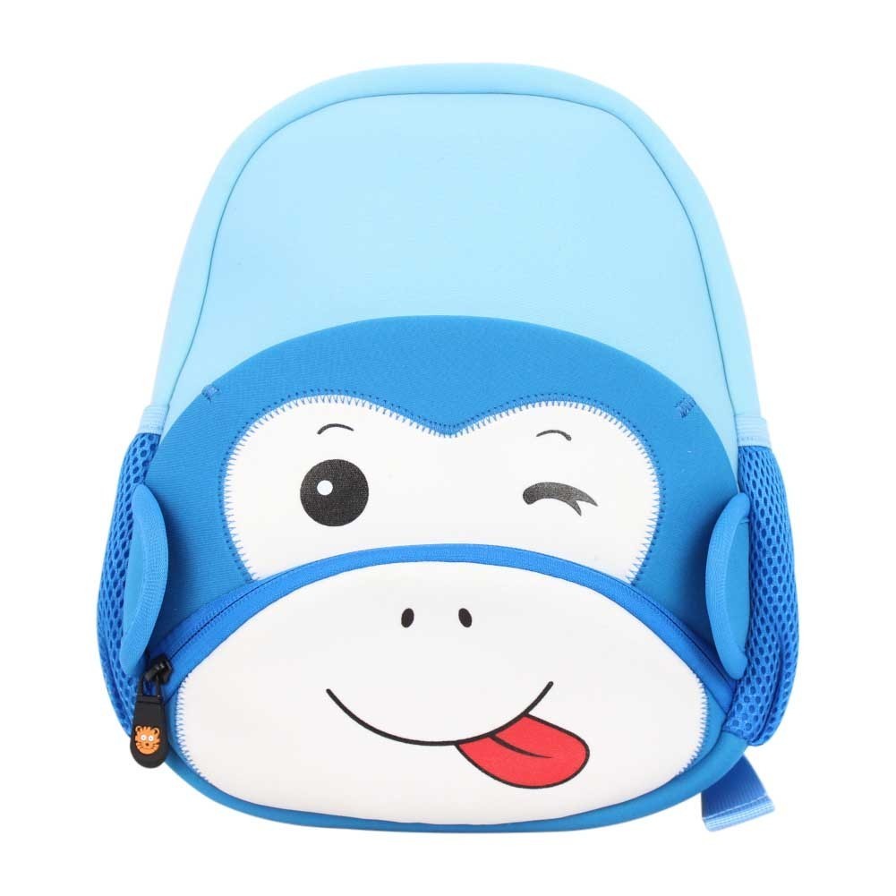 Petit sac à dos enfant MASKOT Trafikot le Singe Bleu MASKOT - 1