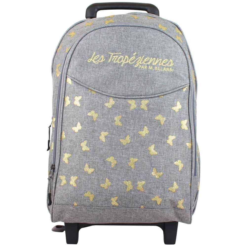 Cartable Little Marcel damier multicolore PATCH LES TROPÉZIENNES  - 1