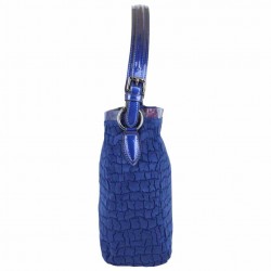 Sac seau Patrick Blanc motif bleu marine PATRICK BLANC - 2