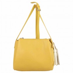 Sac bandoulière seau Fuchsia Arton Jaune FUCHSIA - 1