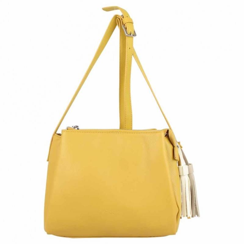 Sac bandoulière seau Fuchsia Arton Jaune FUCHSIA - 1