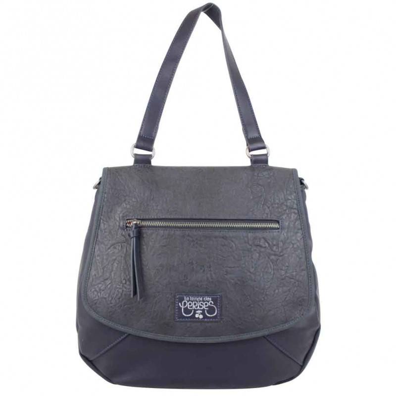 Sac besace + bandoulière à rabat Le Temps des Cerises Pure LE TEMPS DES CERISES - 1 Sac besace + bandoulière à rabat Le Temps des Cerises Pure LE TEMPS DES CERISES - 1