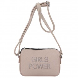 Petit sac à dos Sac Girls Power clouté et effet pailleté Noir GIRLS POWER - 1