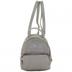 Petit sac à dos Sac Girls Power clouté et effet pailleté Noir GIRLS POWER - 1