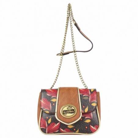 Sac à main cabas imprimé fleurs liberty Lili Petrol MM31 LILI PETROL  - 1