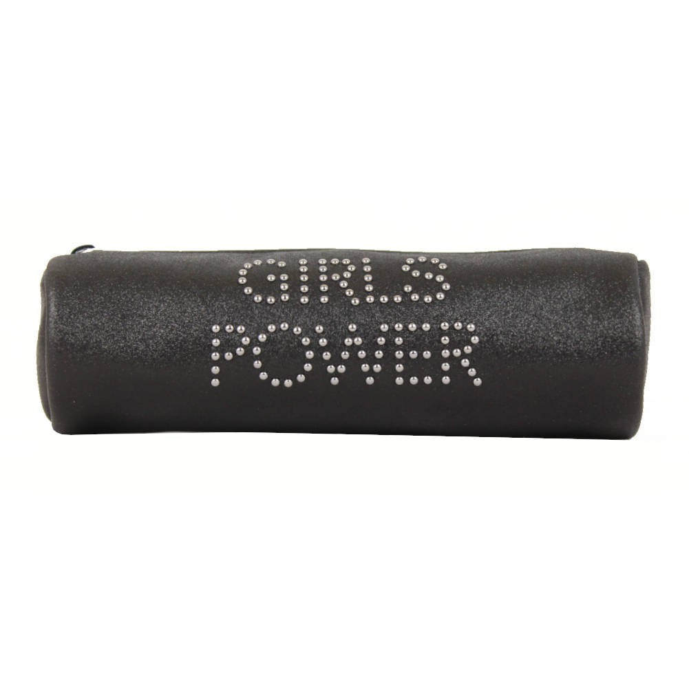 Trousse Girls Power Star clouté et effet pailleté Noir GIRLS POWER - 1