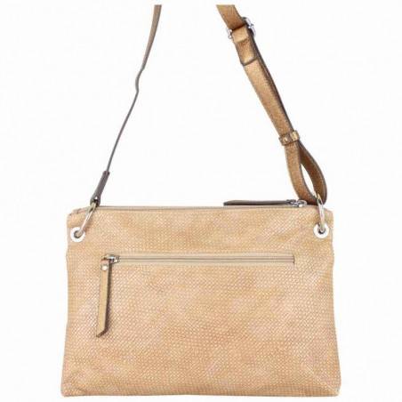 Sac pochette bandoulière Patrick Blanc motif animal beige PATRICK BLANC - 4