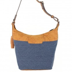 Sac seau Patrick Blanc grosse toile bleu PATRICK BLANC - 4