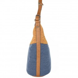 Sac seau Patrick Blanc grosse toile bleu PATRICK BLANC - 3