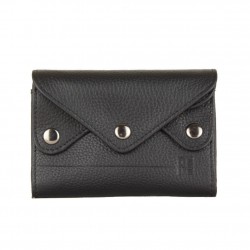 Pochette noir cuir Patrick Blanc 403023 PATRICK BLANC - 1