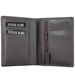 Pochette noir cuir Patrick Blanc 403023 PATRICK BLANC - 2